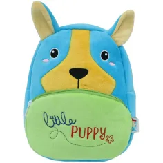 Luna: Mochila de peluche con perrito Must Team 27x10x24cm