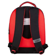 imagen de Luna: Mochila escolar redondeada de 3 compartimentos de Iron Man, mochila 32x18x43cm 2