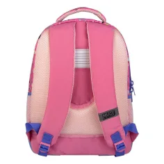 imagen de Luna: Mochila escolar redondeada de 3 compartimentos Team Hello Minnie, 32x18x43cm 2