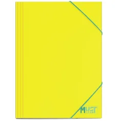 Luna: Must Team carpeta de goma amarilla 25x35cm