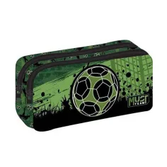 Luna: Must Team Football Pro Player estuche cilíndrico de 2 niveles 21x6x9cm