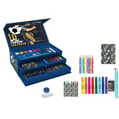 imagen de Luna: Must Team Gamer set creativo de fútbol en maletín de 52 piezas 2