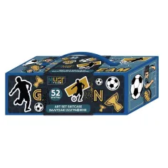 Luna: Must Team Gamer set creativo de fútbol en maletín de 52 piezas