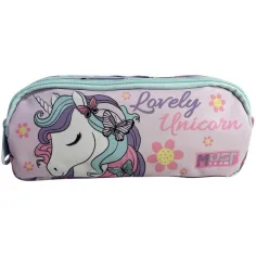 Luna: Must Team Lovely unicorn estuche de dos niveles en forma de cilindro