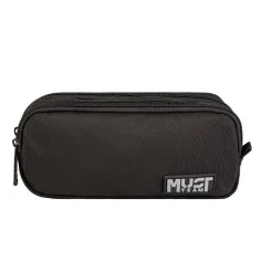 Luna: Must Team Monochrome estuche cilíndrico de 2 niveles 21x6x9cm