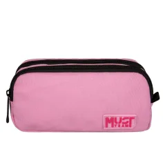 Luna: Must Team Monochrome rosa claro, estuche de dos niveles