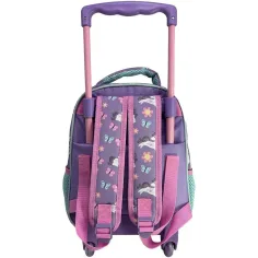 imagen de Luna: Must Team Unicornio 2 compartimentos mochila con ruedas, mochila 27x10x31cm 2