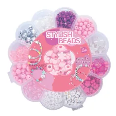 imagen de Luna: Perlas ensartables en un almacenamiento floral 2