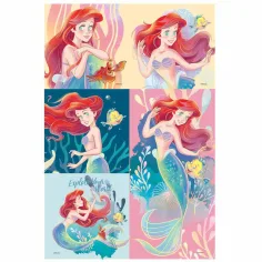 imagen de Luna: Princesas Disney - Set de papelería de Ariel en bolsa de PVC 4
