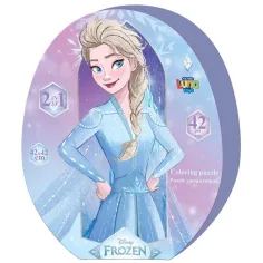 Luna: Puzzle coloreable de 42 piezas de los hermanos de Frozen 2