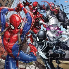 imagen de Luna: Puzzle coloreable de Spiderman de 42 piezas 2