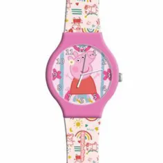 imagen de Luna: Reloj analógico de Peppa Pig en caja de metal 2
