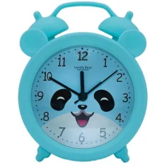 Luna: Reloj despertador de oso azul