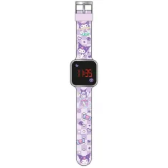 imagen de Luna: Reloj LED de Kuromi 2