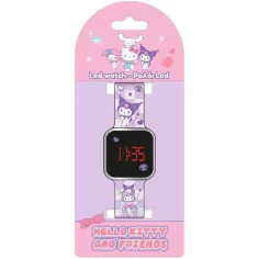 Luna: Reloj LED de Kuromi