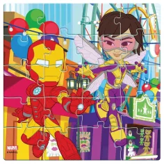 imagen de Luna: Rompecabezas magnético de 3x20 piezas de Spidey y sus amigos 2
