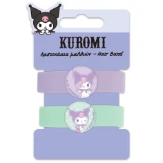 Luna: Set de 2 gomas de pelo Kuromi
