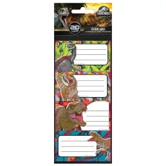 Luna: Set de 20 etiquetas para cuadernos de Jurassic World