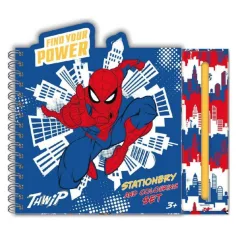 Luna: Set de colorear de Spiderman de 38 piezas