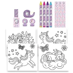 imagen de Luna: Set de colorear de unicornio de 12 piezas Must Team 2
