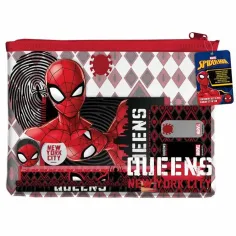 Luna: Set de material escolar de Spiderman en bolsa de PVC