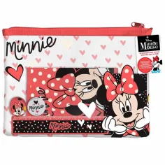 Luna: Set de papelería de Minnie Mouse en bolsa de PVC