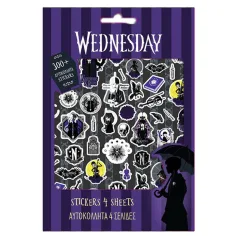 Luna: Set de pegatinas de Wednesday 300 piezas