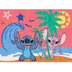 imagen de Luna: Set de rompecabezas 4 en 1 de Stitch 3