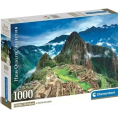imagen de Machu Pichu HQC 1000 piezas puzzle con póster - Clementoni 1