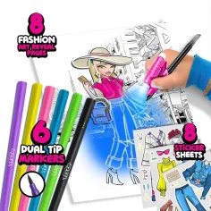 imagen de Magic Trace estudio: Dibujo Brillante - conjunto de inicio de moda 2