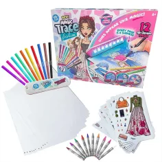 Magic Trace estudio: Dibujo Brillante - set de juego creativo de moda