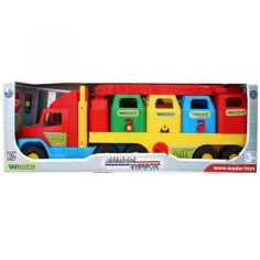 Magic Truck: Camión de basura selectivo 80cm - Wader