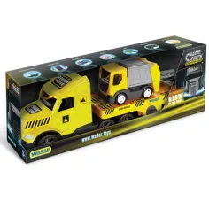 Magic Truck Technic: Camión de basura con luz 80cm - Wader