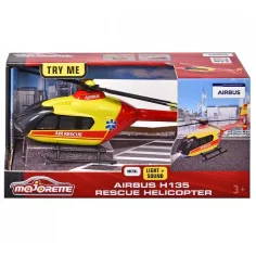 Majorette: Airbus H135 helicóptero de rescate con luz y sonido - Simba Toys