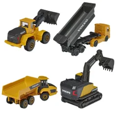 imagen de Majorette - Edición Volvo máquinas de construcción set de 4 piezas - Simba Toys 3
