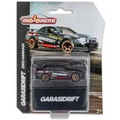 Majorette – Nissan Skyline R34 GarasiDrift Ziko Harnadi 1:64 escala coche de juguete - Simba Toys