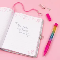 imagen de Make it Real: 3C4G Cuaderno acolchado con cierre y bolígrafo 3
