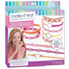 Make It Real creación de joyas, pulseras de amistad de macramé