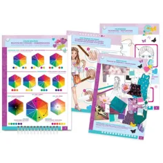 imagen de Make it Real: Cuaderno de bocetos de diseñador de moda con accesorios - Vestidos románticos 3