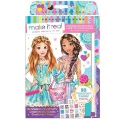 Make it Real: Cuaderno de bocetos de diseñador de moda con accesorios - Vestidos románticos