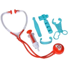 imagen de Maletín de doctor con estetoscopio en dos versiones 7 piezas - Simba Toys 4
