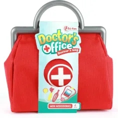 Maletín de doctor con termómetro
