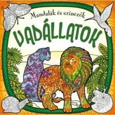 Mandala y colorear - Animales salvajes