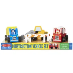 Maquinarias de madera y figuras de juego - Melissa & Doug