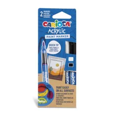 Marcador acrílico Akril set de 2 - Carioca