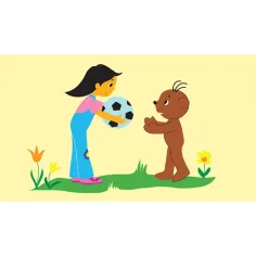 Marék Veronika: Boribon juega al fútbol diafilm