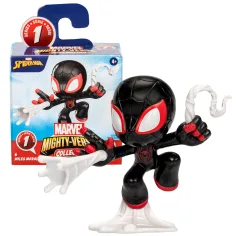 Marvel: Colección Mighty-Verse de Spider-Man - mini figura de Miles Morales - Hasbro