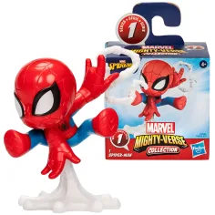 Marvel: Colección Mighty-Verse - Mini figura de Spider-Man - Hasbro