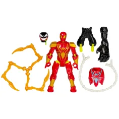 imagen de Marvel: Figuras Mix Mashers Iron Spider con accesorios - Hasbro 2