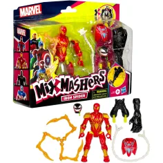 Marvel: Figuras Mix Mashers Iron Spider con accesorios - Hasbro